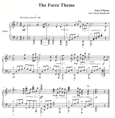 Star War Piano Score 101