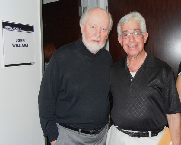 John Williams and Steve Vertlieb