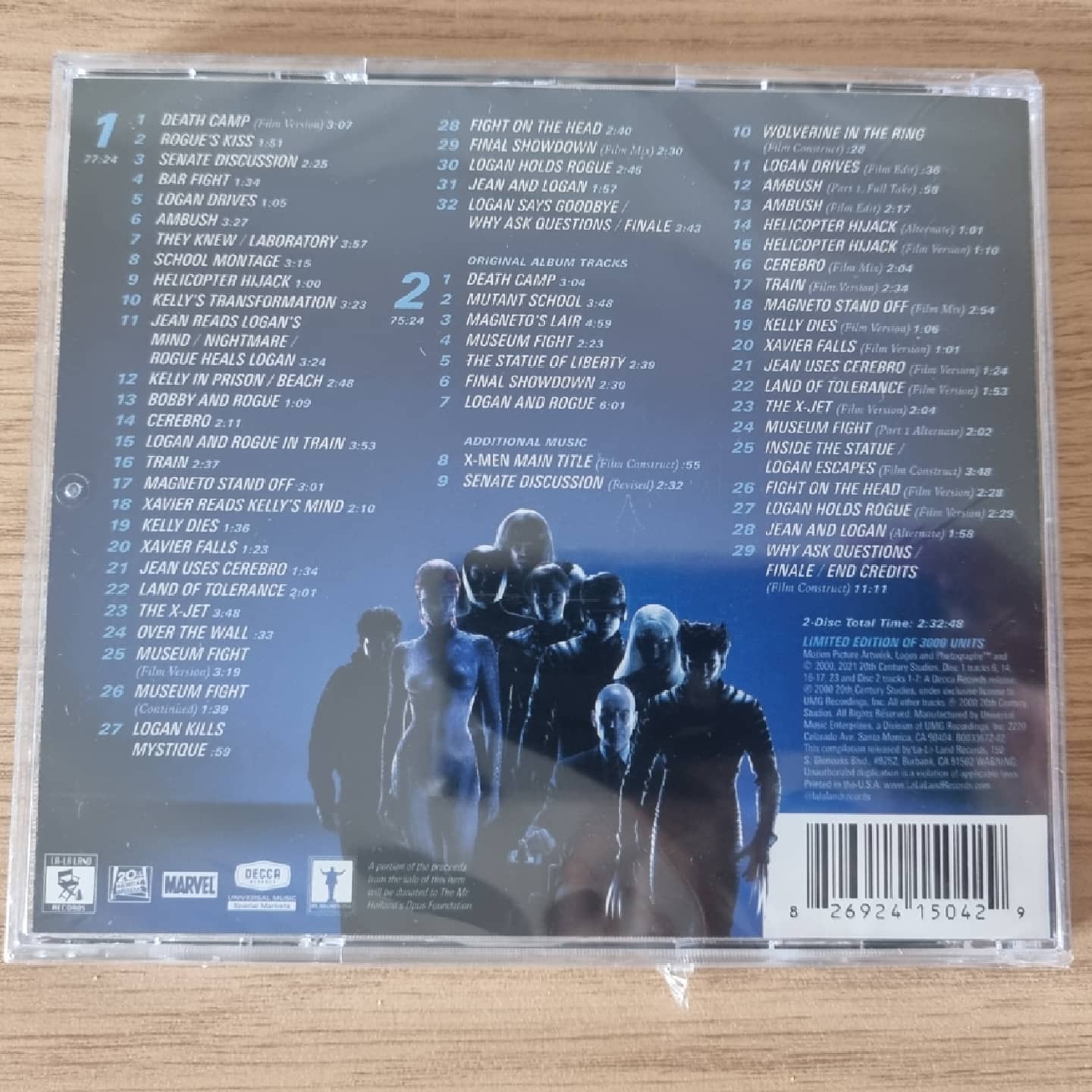 Michael Kamen's X-MEN (2000) - 2021 2-CD Expanded Original Soundtrack ...