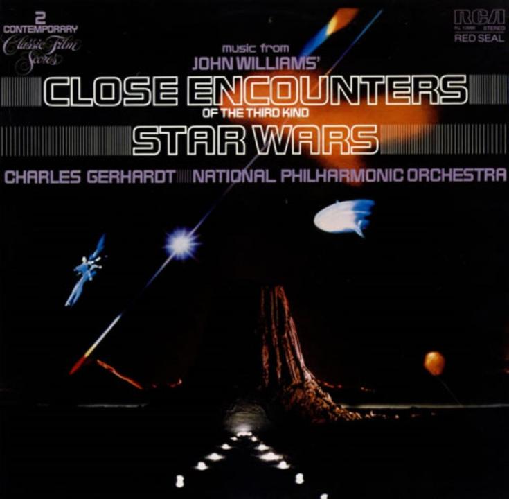 1977-05-25 1978a Close Encounters of the Third Kind · Star Wars (Suite from Star Wars).jpg