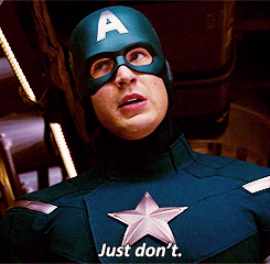 Just Don't (Captain America).gif