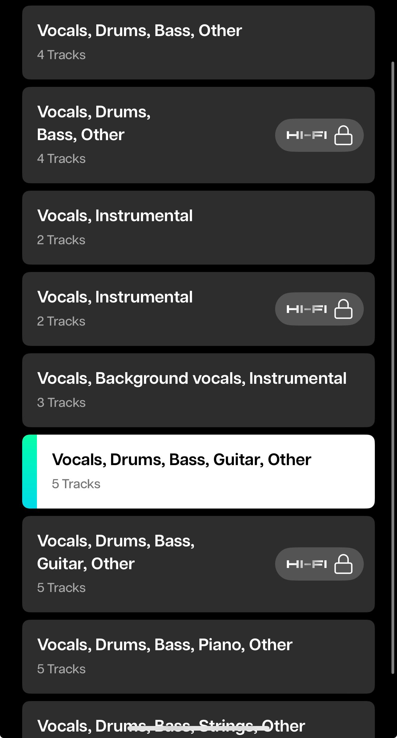Using AI to manipulate film score audio (dialogue removal, stem