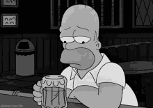 Sad Sigh (Homer).gif