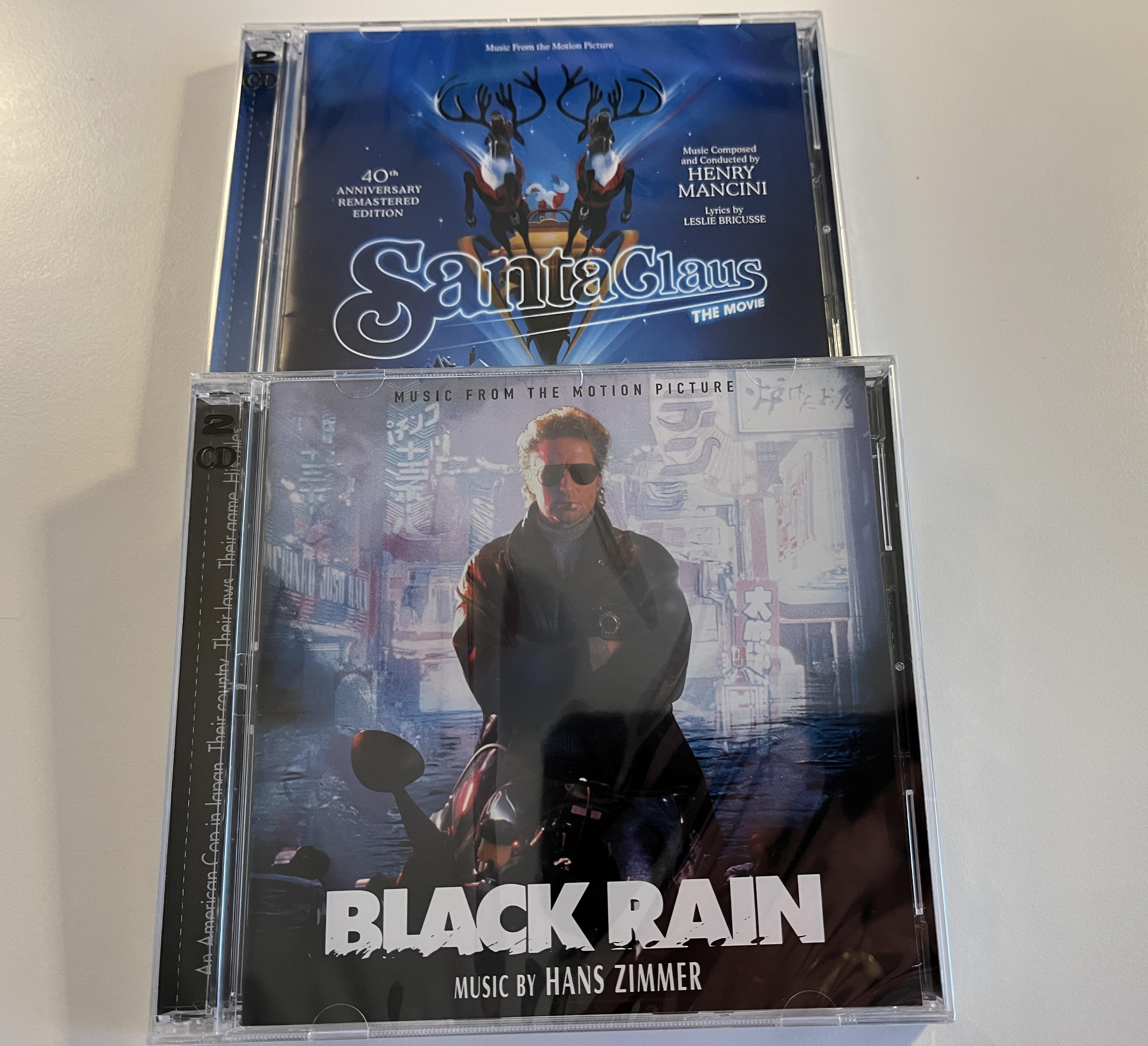 Hans Zimmer's BLACK RAIN (1989) - NEW! 2025 Quartet Records 2-CD