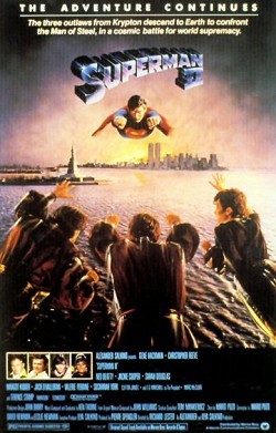 Superman II Orig Movie Poster Single Sided 27x40 